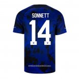 Maglia Stati Uniti Giocatore Sonnett Away 2022