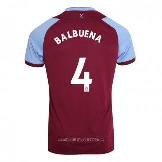 Maglia West Ham Giocatore Balbuena Home 2020 2021