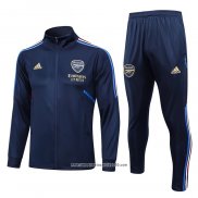 Tuta da Track Giacca Arsenal 2023 2024 Blu