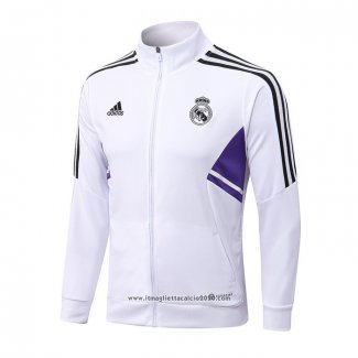 Giacca Real Madrid 2022 2023 Bianco e Purpura