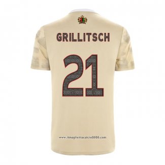 Maglia Ajax Giocatore Grillitsch Terza 2022 2023