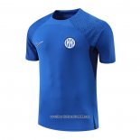 Maglia Allenamento Inter 2022 2023 Blu