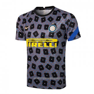 Maglia Allenamento Inter 2020 2021 Grigio