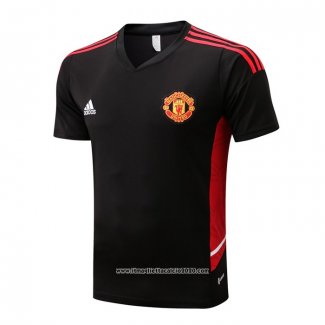 Maglia Allenamento Manchester United 2022 2023 Nero