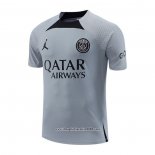 Maglia Allenamento Paris Saint-Germain Jordan 2022 2023 Grigio