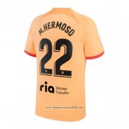 Maglia Atletico Madrid Giocatore M.hermoso Terza 2022 2023