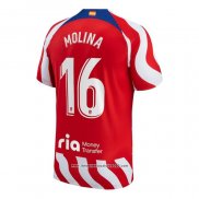 Maglia Atletico Madrid Giocatore Molina Home 2022 2023