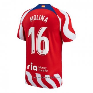 Maglia Atletico Madrid Giocatore Molina Home 2022 2023