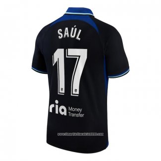 Maglia Atletico Madrid Giocatore Saul Away 2022 2023