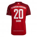 Maglia Bayern Monaco Giocatore Sarr Home 2021 2022