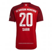 Maglia Bayern Monaco Giocatore Sarr Home 2021 2022