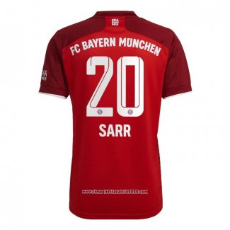 Maglia Bayern Monaco Giocatore Sarr Home 2021 2022