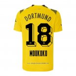Maglia Borussia Dortmund Giocatore Moukoko Cup 2022 2023