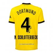 Maglia Borussia Dortmund Giocatore N.schlotterbeck Home 2023 2024