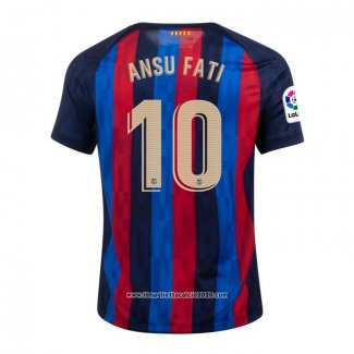 Maglia FC Barcellona Giocatore Ansu Fati Home 2022 2023