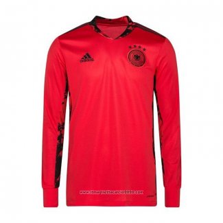 Maglia Germania Portiere Manica Lunga 2020 Rosso