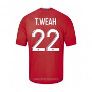 Maglia Lille OSC Giocatore T.weah Home 2020 2021