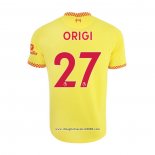 Maglia Liverpool Giocatore Origi Terza 2021 2022