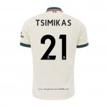 Maglia Liverpool Giocatore Tsimikas Away 2021 2022