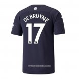 Maglia Manchester City Giocatore Bruyne Terza 2021 2022