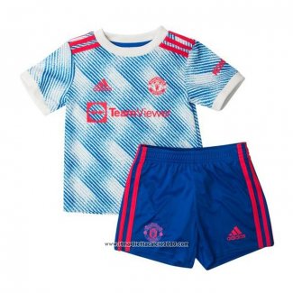 Maglia Manchester United Away Bambino 2021 2022