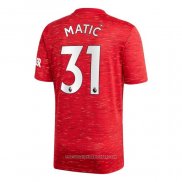 Maglia Manchester United Giocatore Matic Home 2020 2021