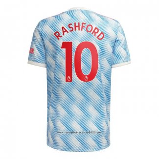 Maglia Manchester United Giocatore Rashford Away 2021 2022