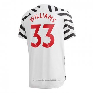 Maglia Manchester United Giocatore Williams Terza 2020 2021