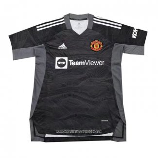 Maglia Manchester United Portiere 2021 2022 Nero