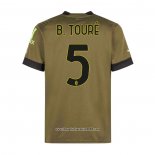 Maglia Milan Giocatore B.Toure Terza 2022 2023