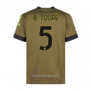 Maglia Milan Giocatore B.Toure Terza 2022 2023