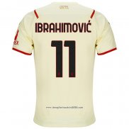 Maglia Milan Giocatore Ibrahimovic Away 2021 2022