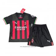 Maglia Milan Home Bambino 2022 2023