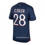 Maglia Paris Saint-Germain Giocatore C.soler Home 2023 2024