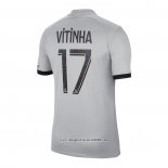 Maglia Paris Saint-Germain Giocatore Vitinha Away 2022 2023