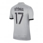 Maglia Paris Saint-Germain Giocatore Vitinha Away 2022 2023