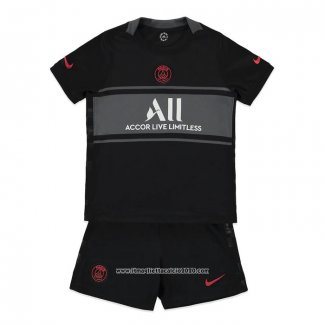 Maglia Paris Saint-Germain Terza Bambino 2021 2022