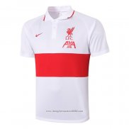 Maglia Polo Liverpool 2020 2021 Bianco