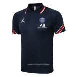 Maglia Polo Paris Saint-Germain 2021 2022 Blu