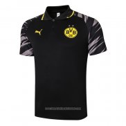 Maglia Polo Borussia Dortmund 2020 2021 Nero