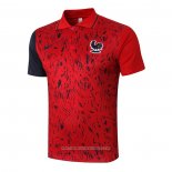 Maglia Polo Francia 2020 2021 Rosso