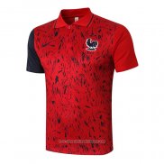 Maglia Polo Francia 2020 2021 Rosso