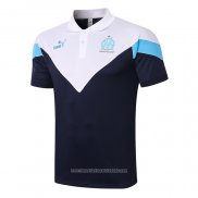 Maglia Polo Olympique Marsiglia 2020 2021 Blu