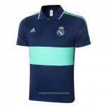 Maglia Polo Real Madrid 2020 2021 Blu