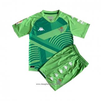 Maglia Real Betis Portiere Bambino 2021 2022 Verde