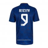 Maglia Real Madrid Giocatore Benzema Away 2021 2022