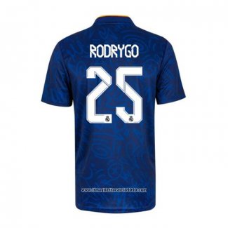 Maglia Real Madrid Giocatore Rodrygo Away 2021 2022