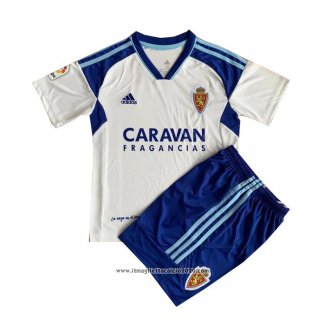 Maglia Real Zaragoza Home Bambino 2022 2023