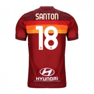 Maglia Roma Giocatore Santon Home 2020 2021