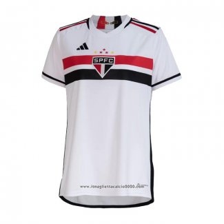 Maglia Sao Paulo Home Donna 2023